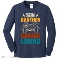 Son Brother Gaming Legend Gamer Kids Long Sleeve Shirt thumb 0