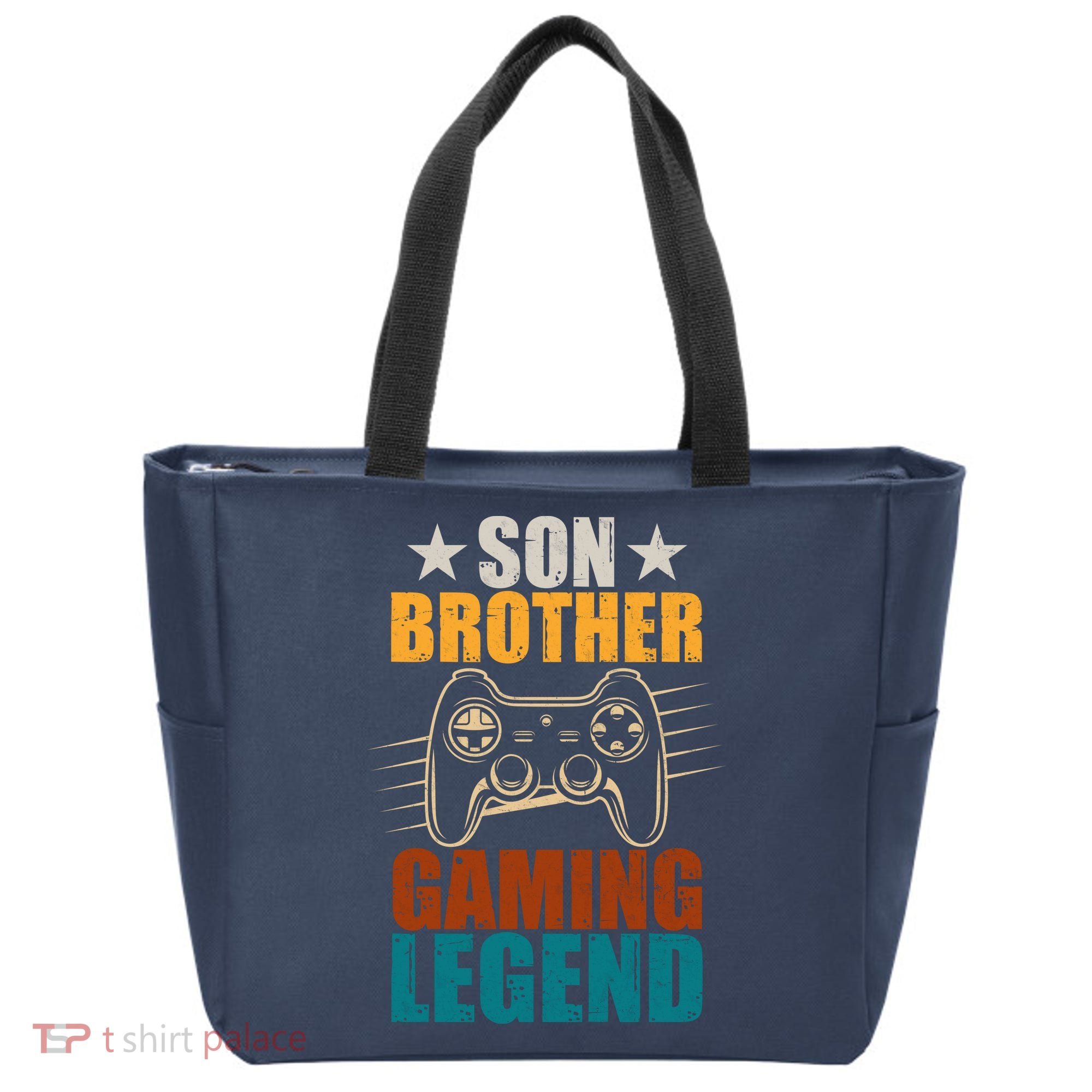 Son Brother Gaming Legend Gamer Tote Bag