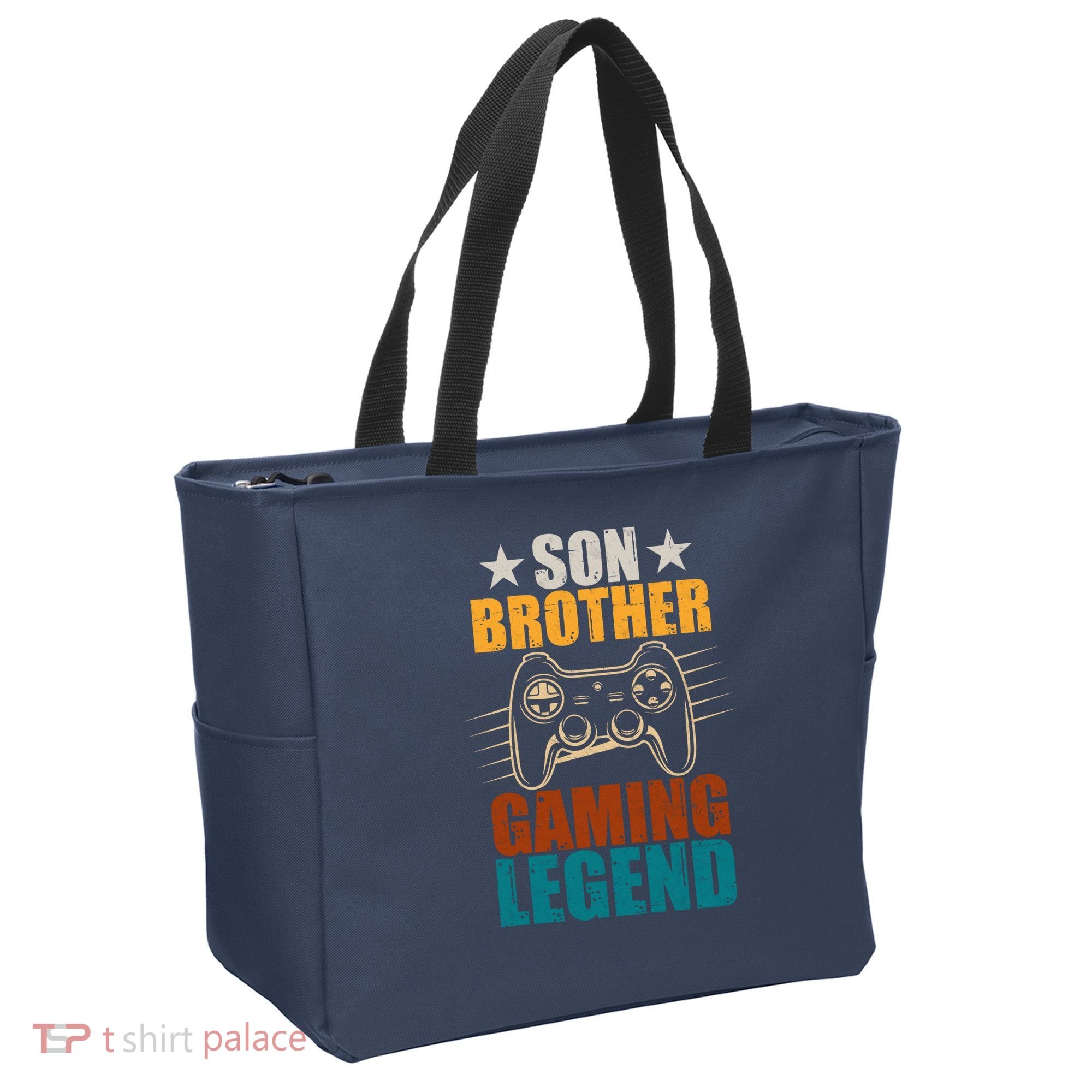 Son Brother Gaming Legend Gamer Tote Bag