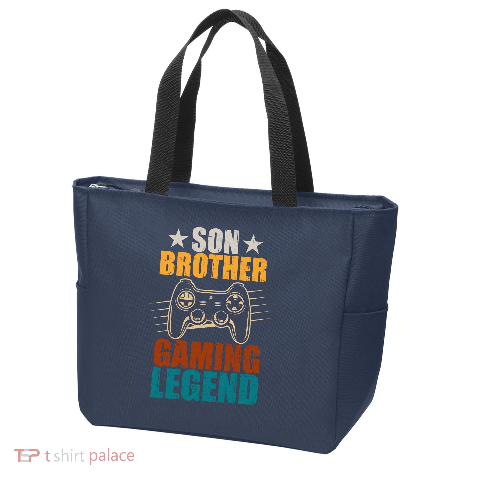Son Brother Gaming Legend Gamer Tote Bag