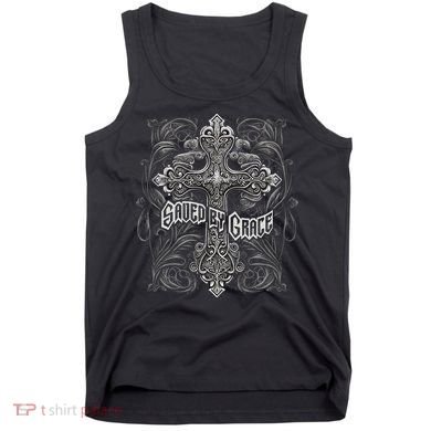 Saved By Grace Christian Tank Top