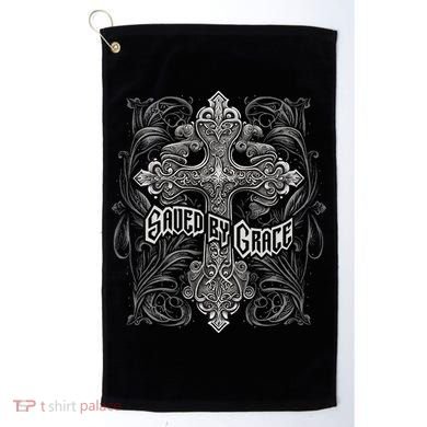 Saved By Grace Christian Golf Towel