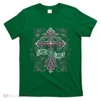 Saved By Grace Christian T-Shirt thumb 0