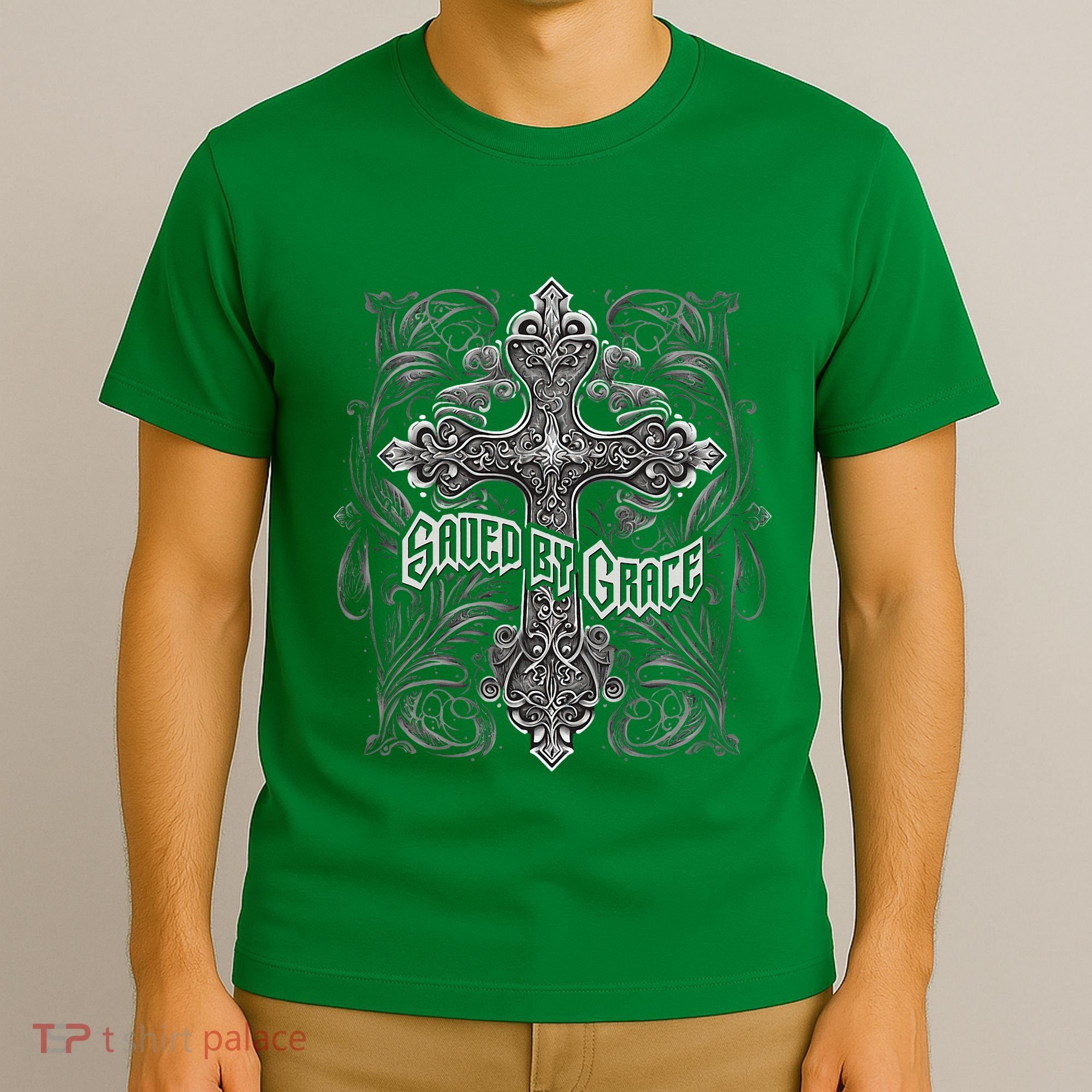 Saved By Grace Christian T-Shirt