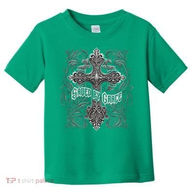 Saved By Grace Christian Toddler T-Shirt