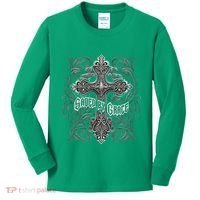 Saved By Grace Christian Kids Long Sleeve Shirt thumb 0