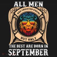 September Birthday Gift Born In September Idea Gift USA-Made Doggie Bandana thumb 2