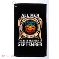 September Birthday Gift Born In September Idea Gift Golf Towel thumb 0