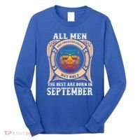 September Birthday Gift Born In September Idea Gift Long Sleeve Shirt thumb 0