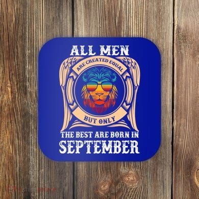 September Birthday Gift Born In September Idea Gift Coaster