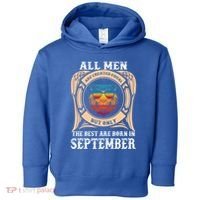 September Birthday Gift Born In September Idea Gift Toddler Hoodie thumb 0