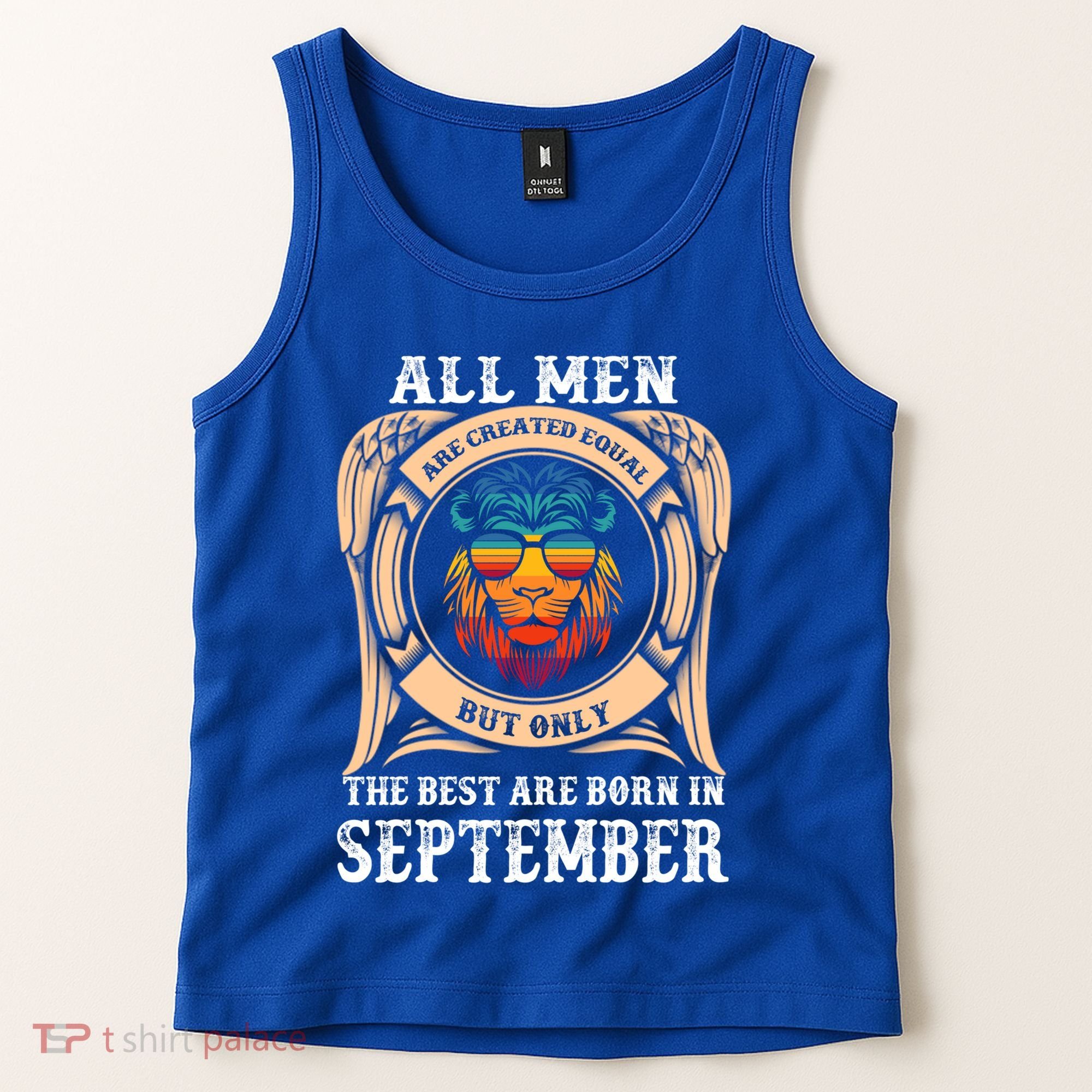 September Birthday Gift Born In September Idea Gift Tank Top