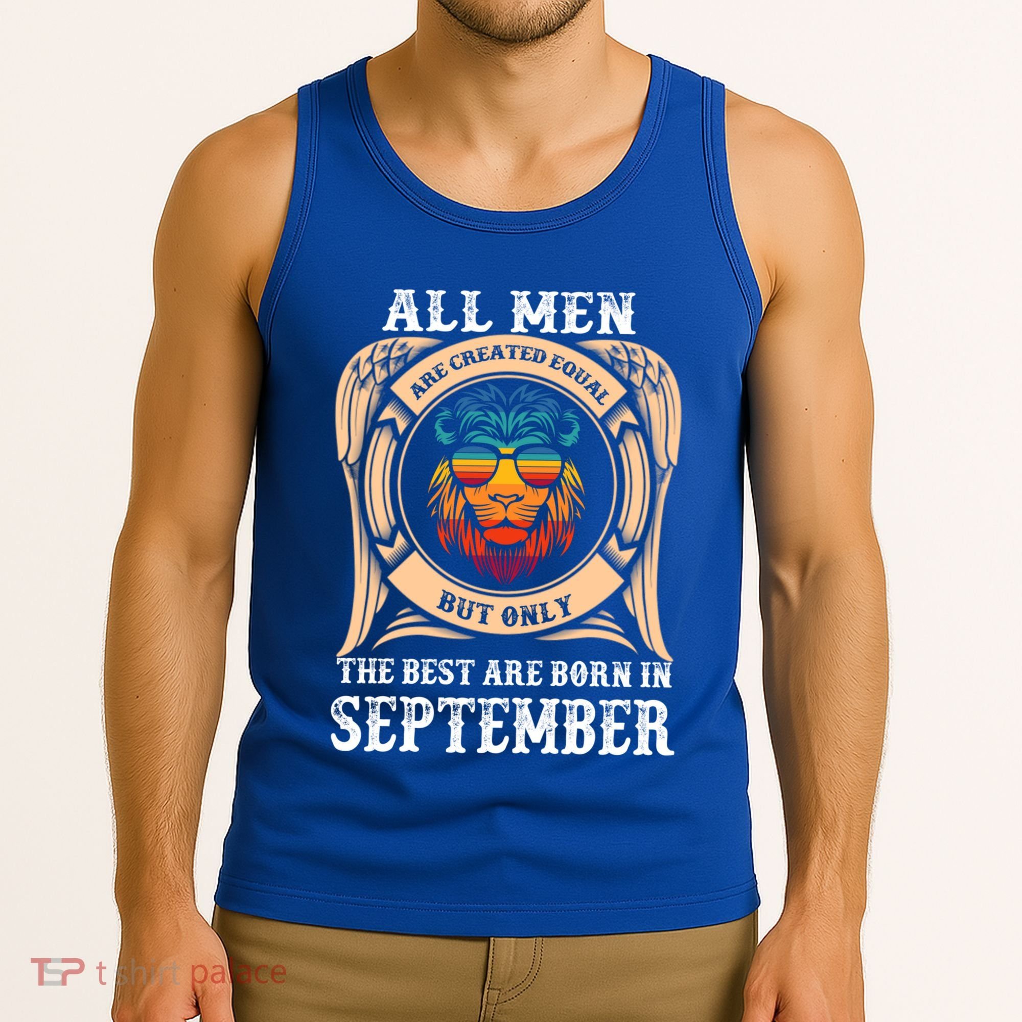September Birthday Gift Born In September Idea Gift Tank Top