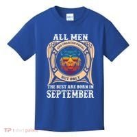 September Birthday Gift Born In September Idea Gift Kids T-Shirt thumb 0