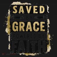 Saved By Grace Powered By Faith Christian Religious Jesus Visor thumb 3