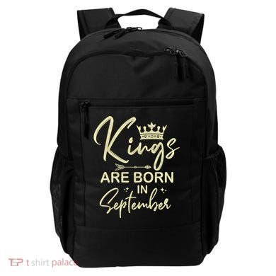 September Birthday Graphic Born In September Gift Backpack