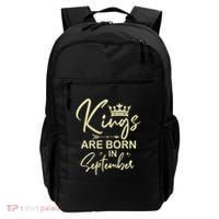 September Birthday Graphic Born In September Gift Backpack thumb 0