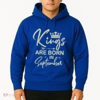 September Birthday Graphic Born In September Gift Hoodie thumb 2