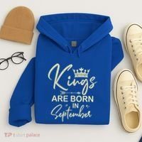 September Birthday Graphic Born In September Gift Hoodie thumb 4