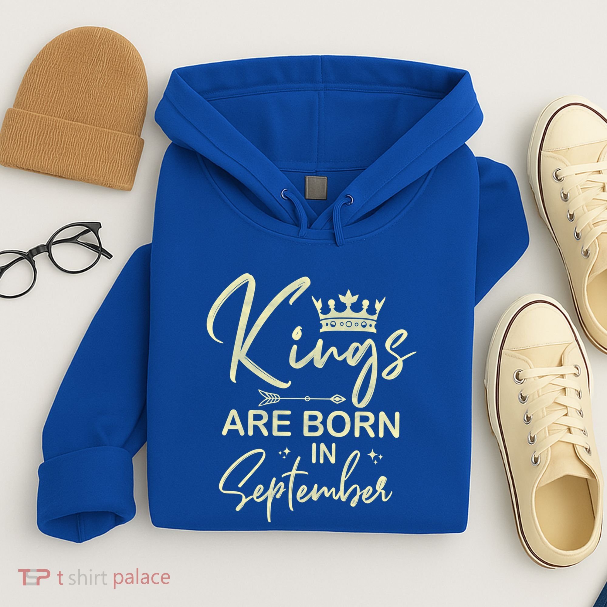 September Birthday Graphic Born In September Gift Hoodie