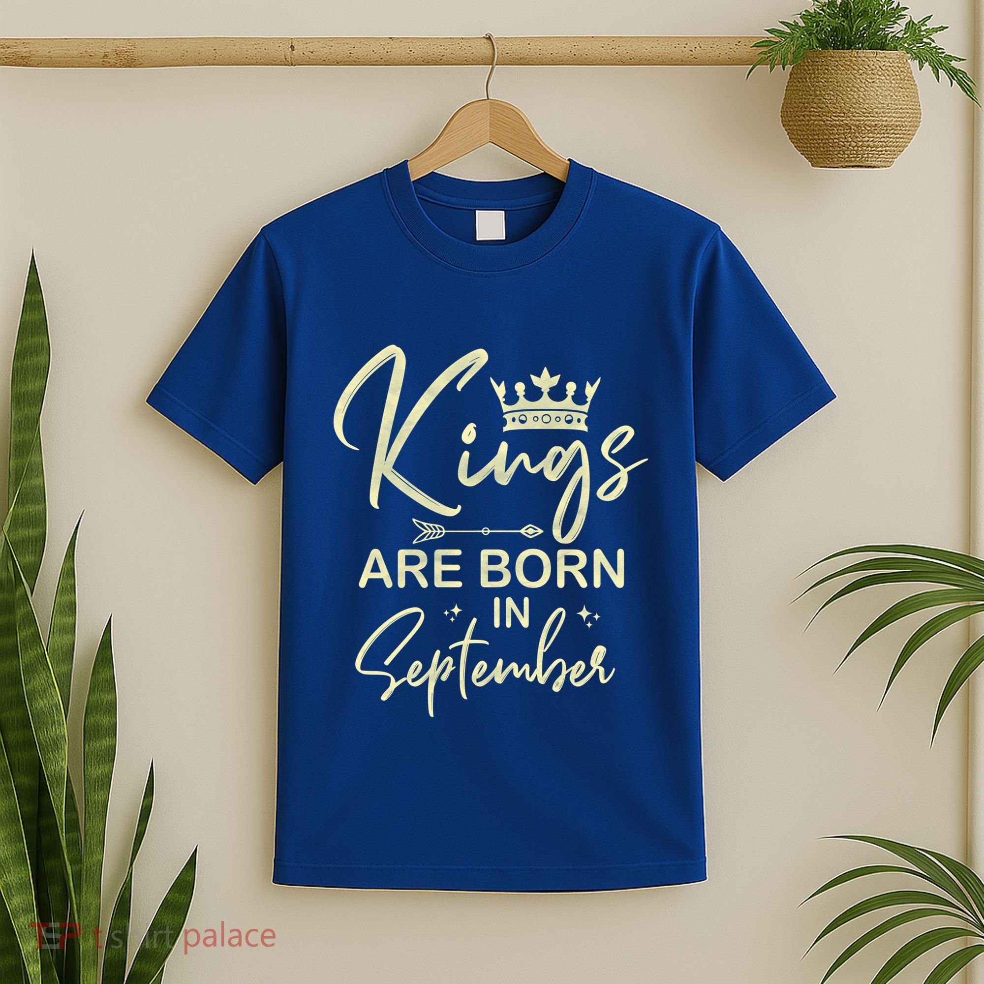 September Birthday Graphic Born In September Gift T-Shirt