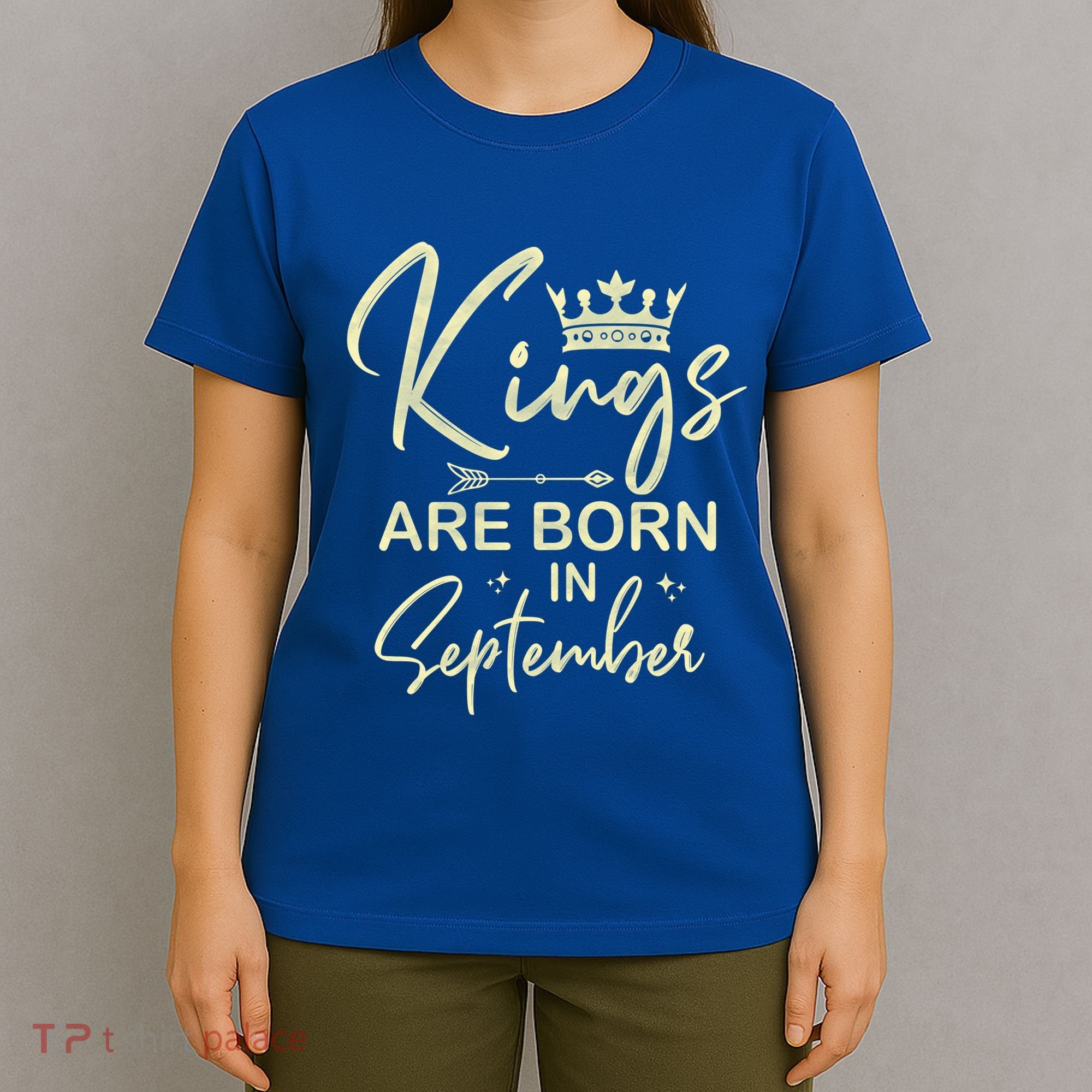 September Birthday Graphic Born In September Gift T-Shirt