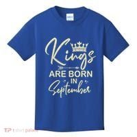 September Birthday Graphic Born In September Gift Kids T-Shirt thumb 0