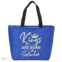 September Birthday Graphic Born In September Gift Tote Bag thumb 0