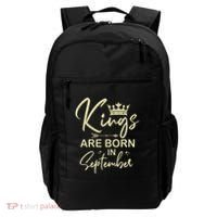 September Birthday Graphic Born In September Gift Backpack thumb 0