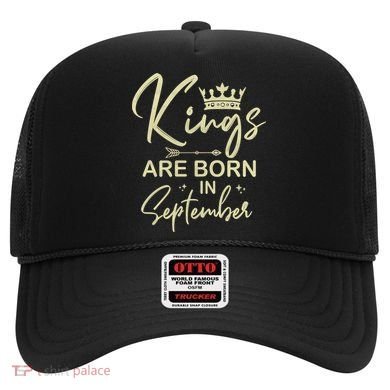 September Birthday Graphic Born In September Gift Hat