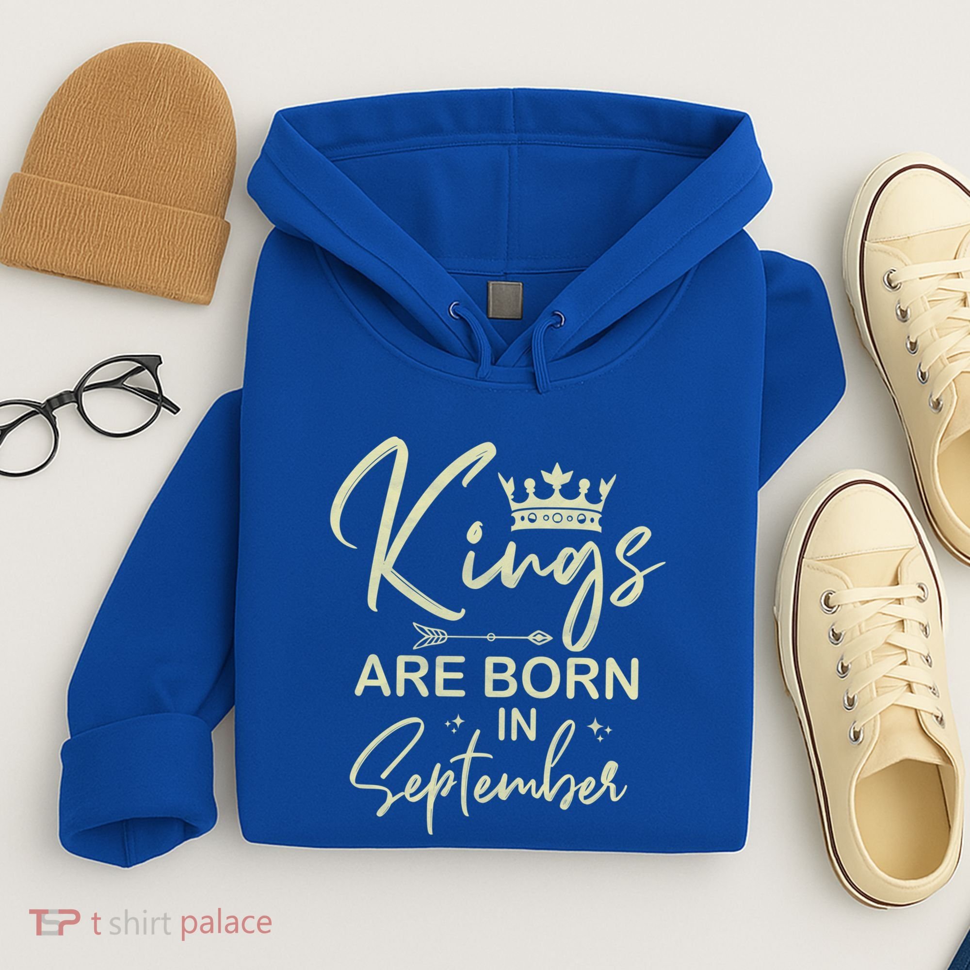 September Birthday Graphic Born In September Gift Hoodie