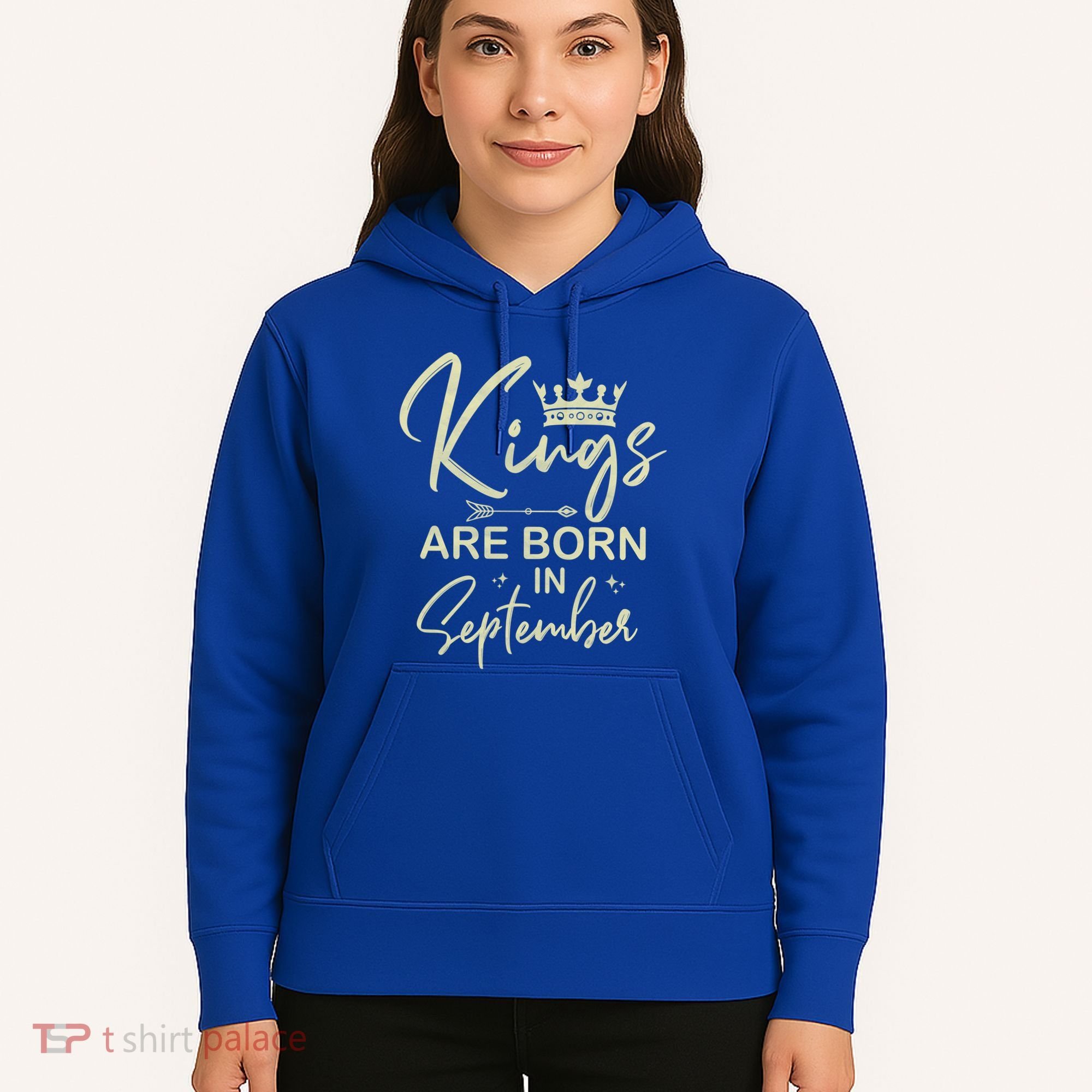 September Birthday Graphic Born In September Gift Hoodie