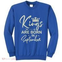 September Birthday Graphic Born In September Gift Sweatshirt thumb 0
