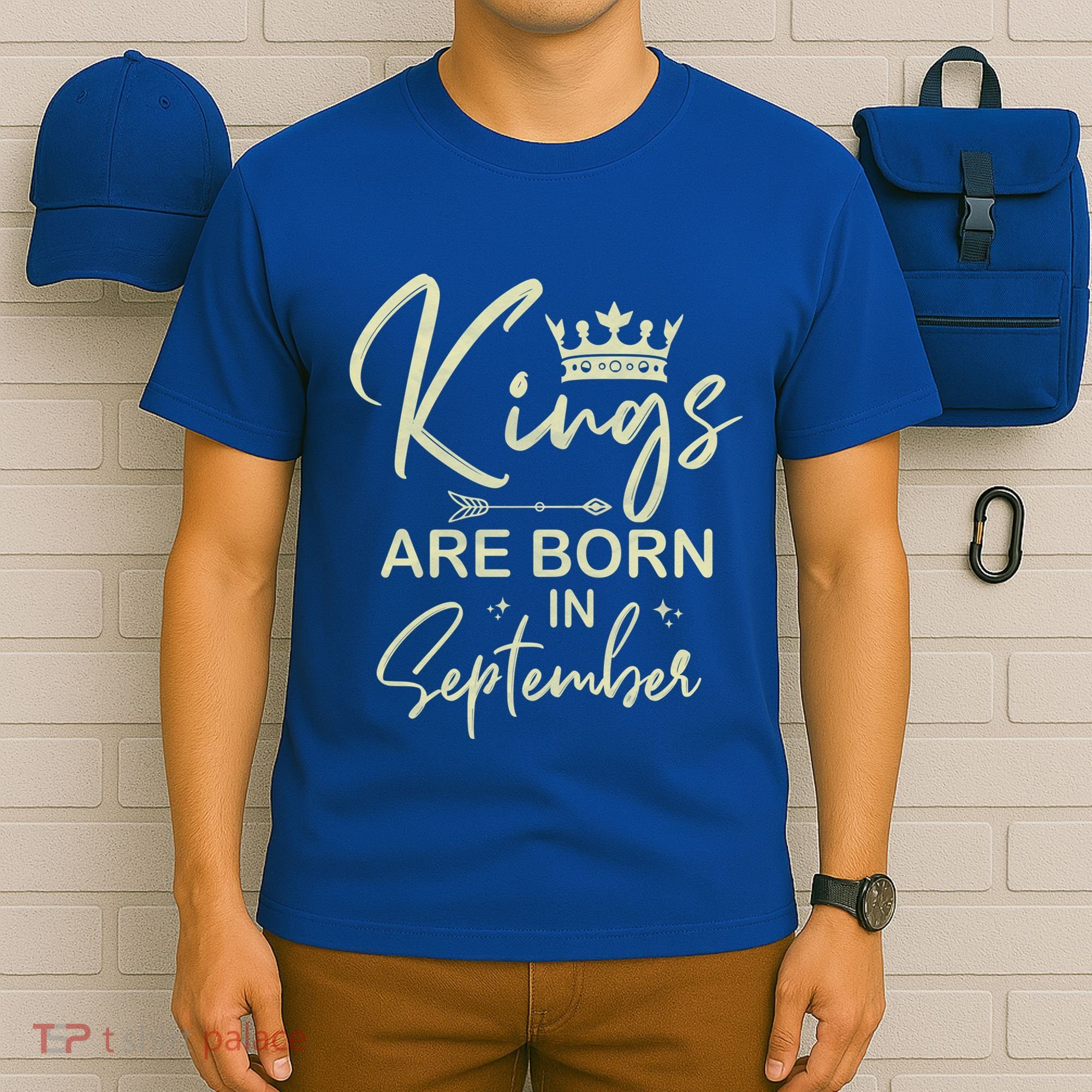 September Birthday Graphic Born In September Gift T-Shirt
