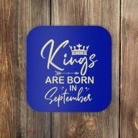 September Birthday Graphic Born In September Gift Coaster thumb 0