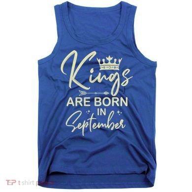 September Birthday Graphic Born In September Gift Tank Top