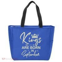 September Birthday Graphic Born In September Gift Tote Bag thumb 0