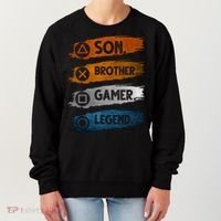 Son Brother Gamer Legend Controller Women's Sweatshirt thumb 0