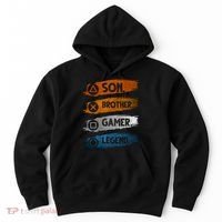 Son Brother Gamer Legend Controller Hoodie thumb 0