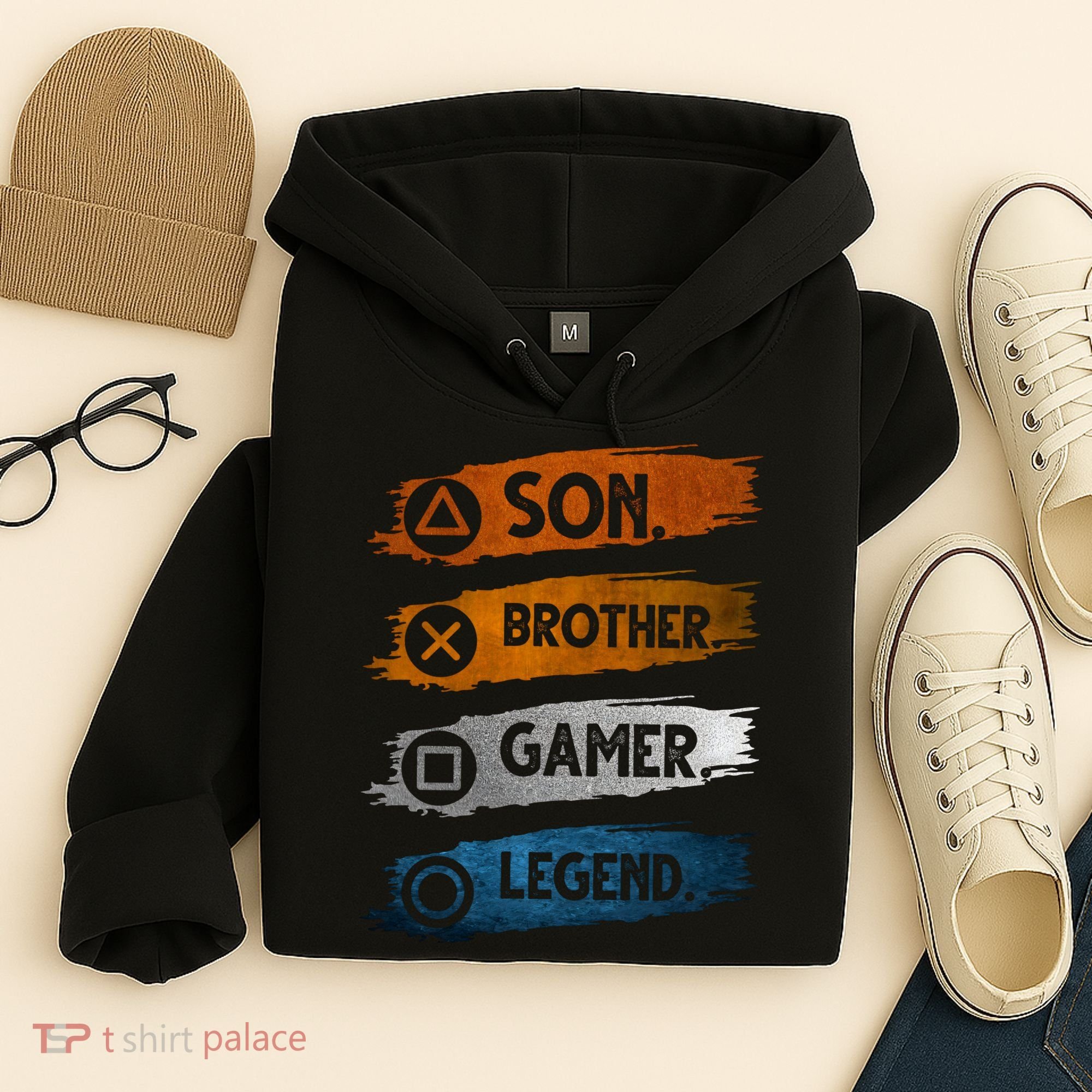 Son Brother Gamer Legend Controller Hoodie