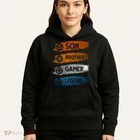 Son Brother Gamer Legend Controller Hoodie thumb 5