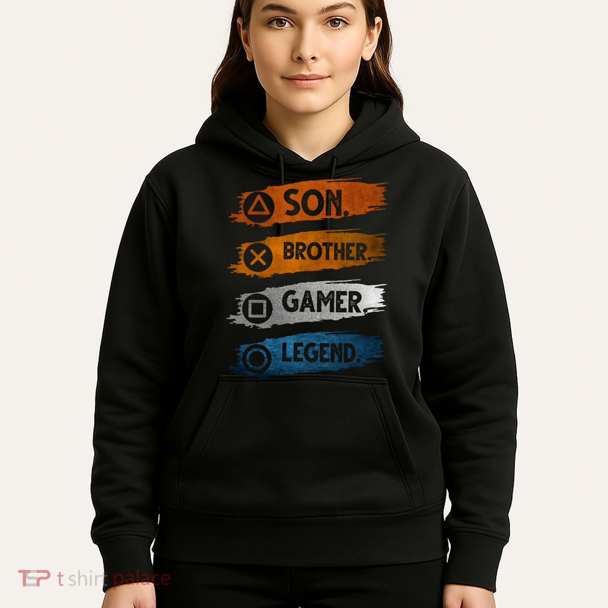Son Brother Gamer Legend Controller Hoodie