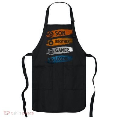 Son Brother Gamer Legend Controller Apron