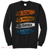 Son Brother Gamer Legend Controller Sweatshirt thumb 0