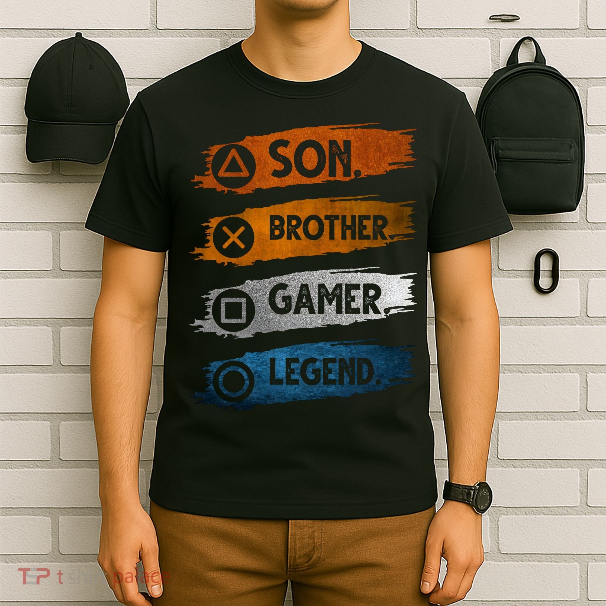 Son Brother Gamer Legend Controller T-Shirt