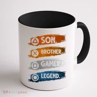 Son Brother Gamer Legend Controller Coffee Mug thumb 1
