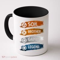 Son Brother Gamer Legend Controller Coffee Mug thumb 0