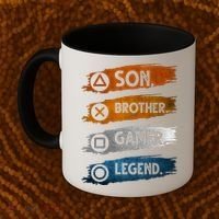 Son Brother Gamer Legend Controller Coffee Mug thumb 2
