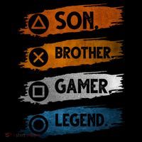 Son Brother Gamer Legend Controller Ornament thumb 1