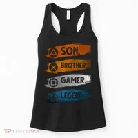 Son Brother Gamer Legend Controller Women's Tank Top thumb 0
